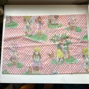 Vintage Holly Hobbie small pillowcase